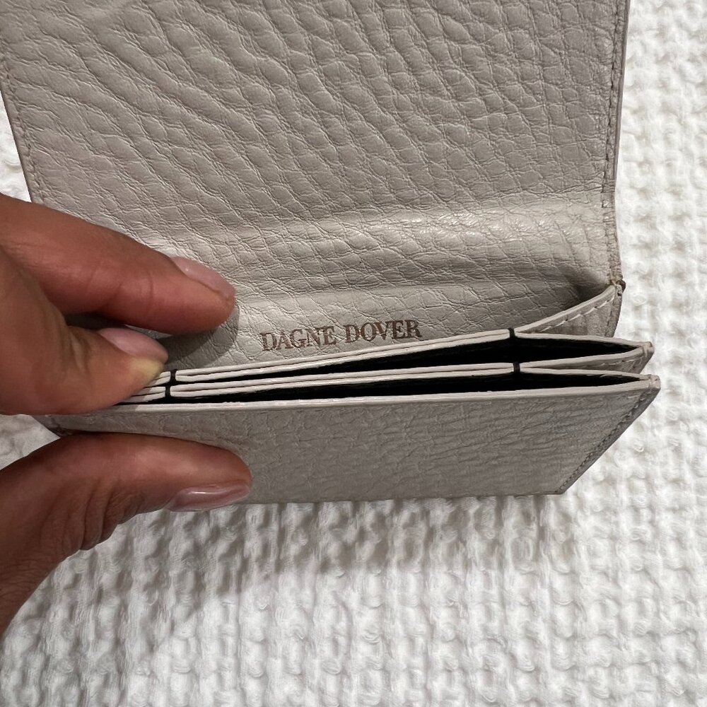 Dagne Dover Leather Accordion Card Case